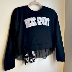 BEBE SPORT crop top and leggings set